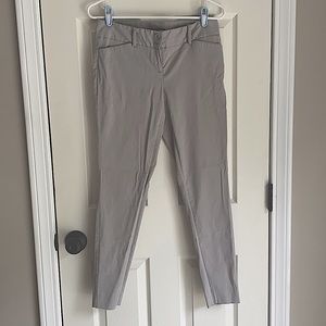Limited Light Grey Exact Stretch Ankle Pants